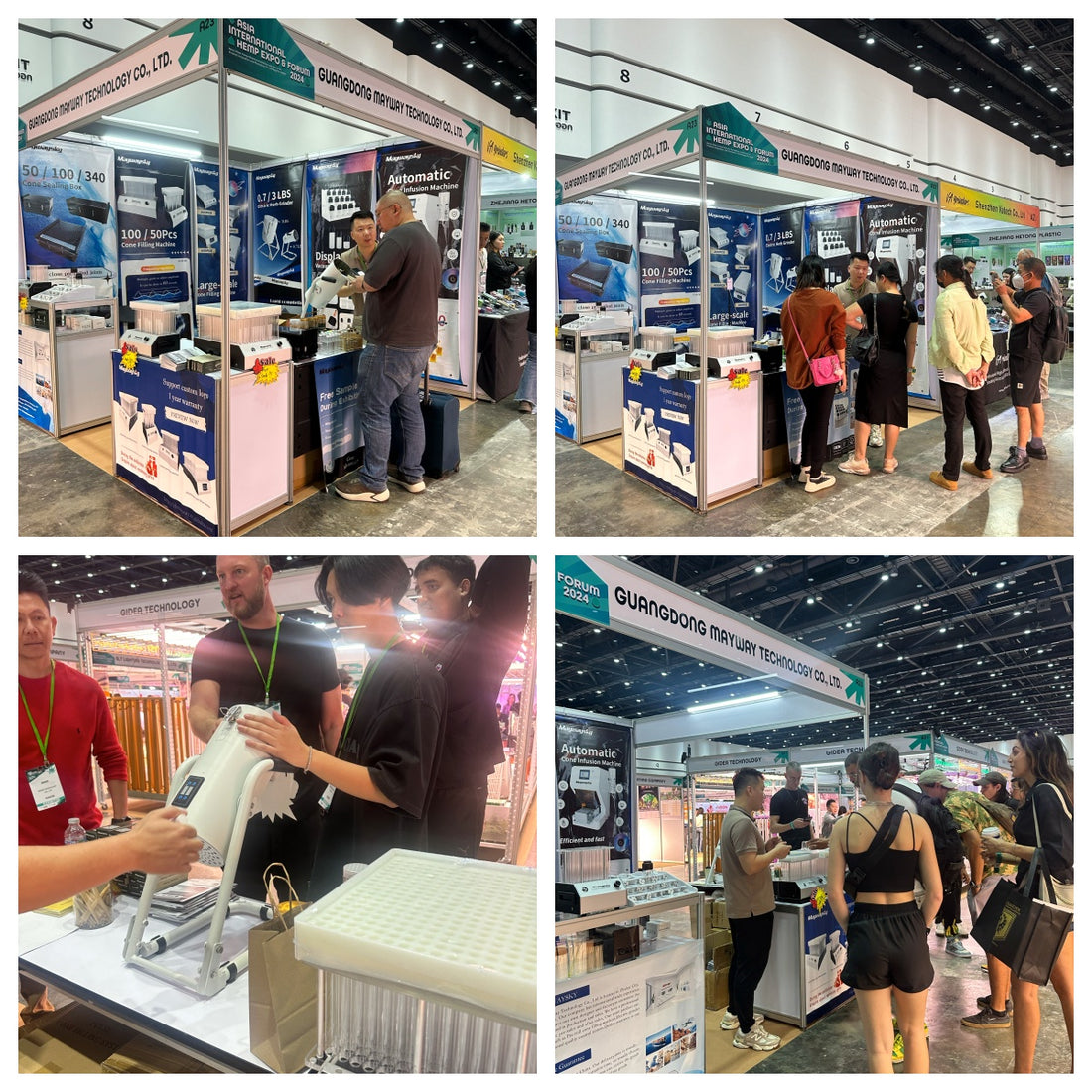 MaywaySky Highlight Moments at the Asia International Hemp Expo