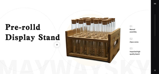 New Prodects Coming<Pre-rolled joint Display Stand >