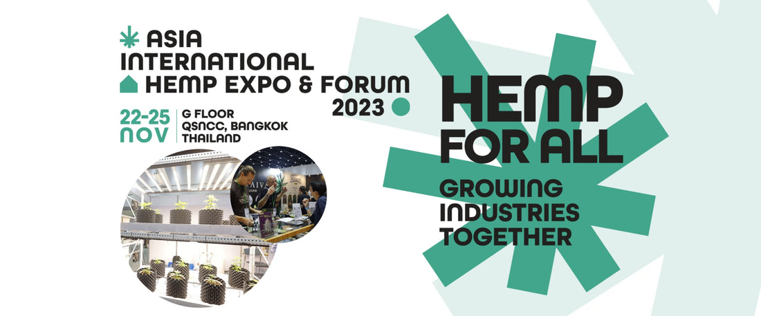 Join Us at Asia International Hemp & Cannabis Expo 2023 in Thailand!