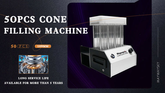 ✨ Unlock new skills with the Cone filling Machine CFM-50, handmade cigarettes are easy to get!