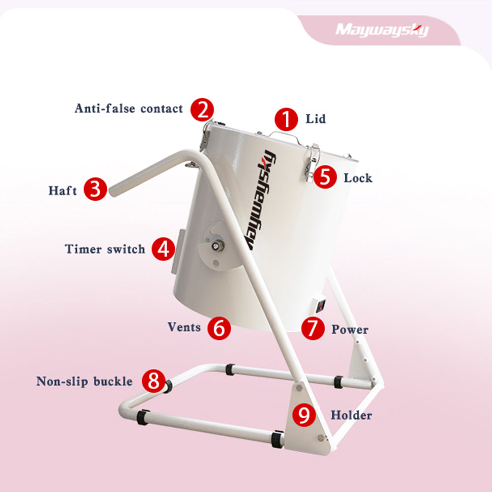 Maywaysky 3 Pounds Shredder For Buds Flower