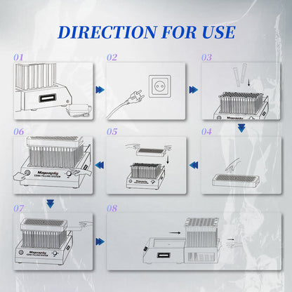 Maywaysky Knockbox 100 Pre-rolled Cone Filling Machine