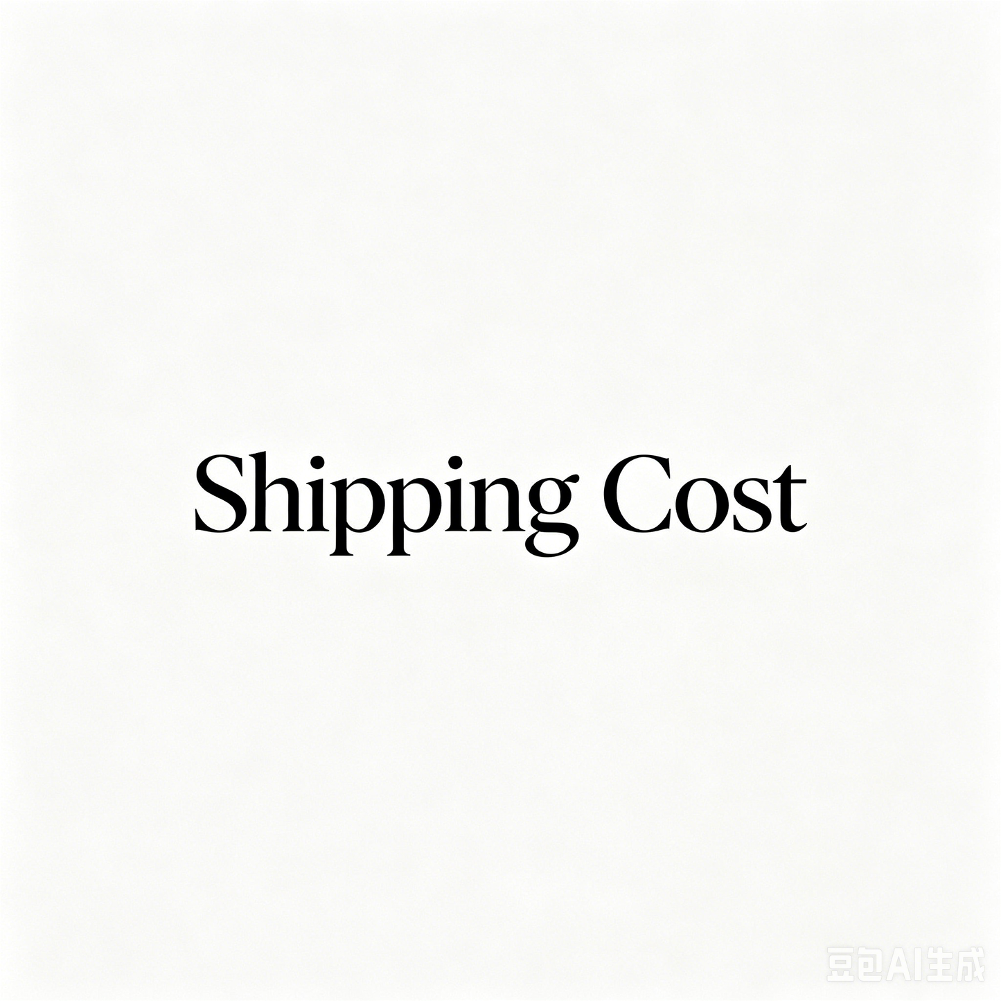 Shipping Cost
