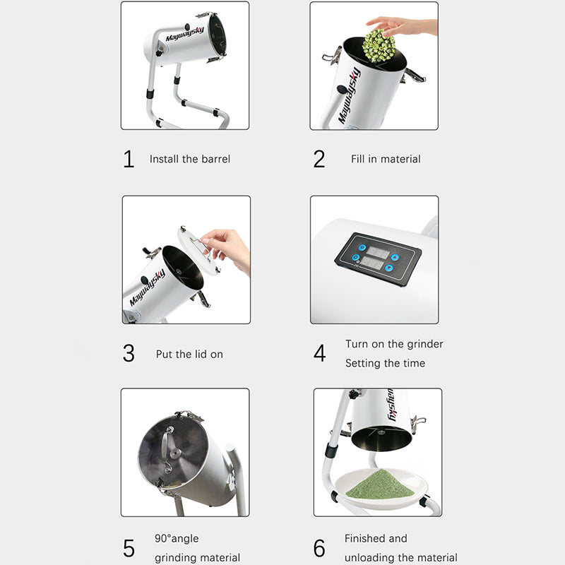 Maywaysky 3 Unit/Set 100 Cone Filler Dutch Crown Device Commercial Flower Grinder For Combo Offer For Sale